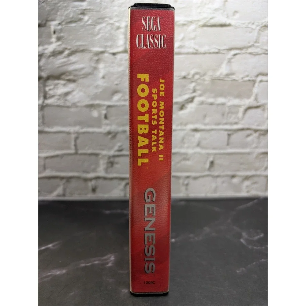 Joe Montana II Sports Talk Football (Sega Genesis, 1991) - CIB T&W